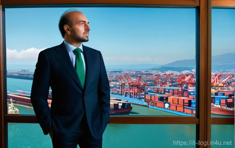 국제물류사 연봉 실태와 평균 비교 - **Prompt:** A dynamic, professional Italian Logistics Manager, a woman in her late 30s with a confid...