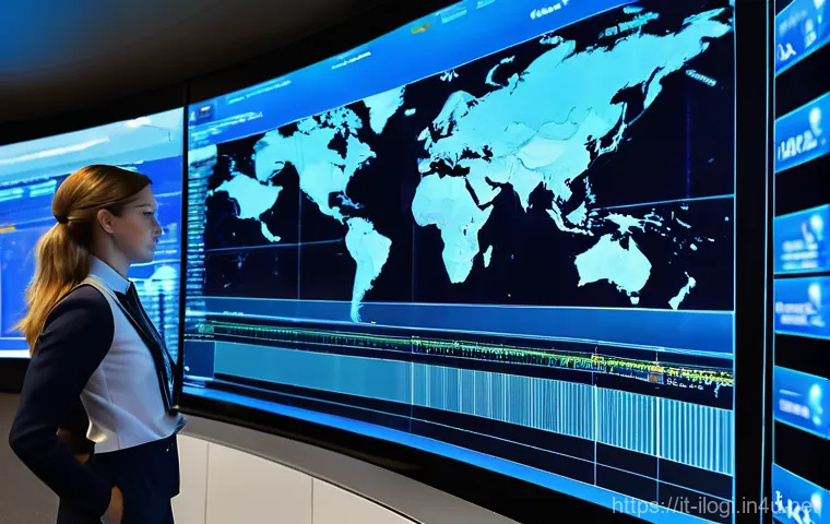 국제물류사의 하루 일과 - Prompt 1: The Global Logistics Command Center**